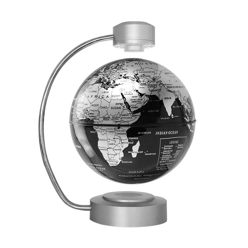 6-Inch Magnetic Levitation Globe with LED Home Decor